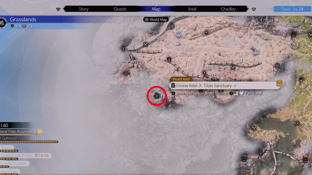 Titan Divine Intel 3 location