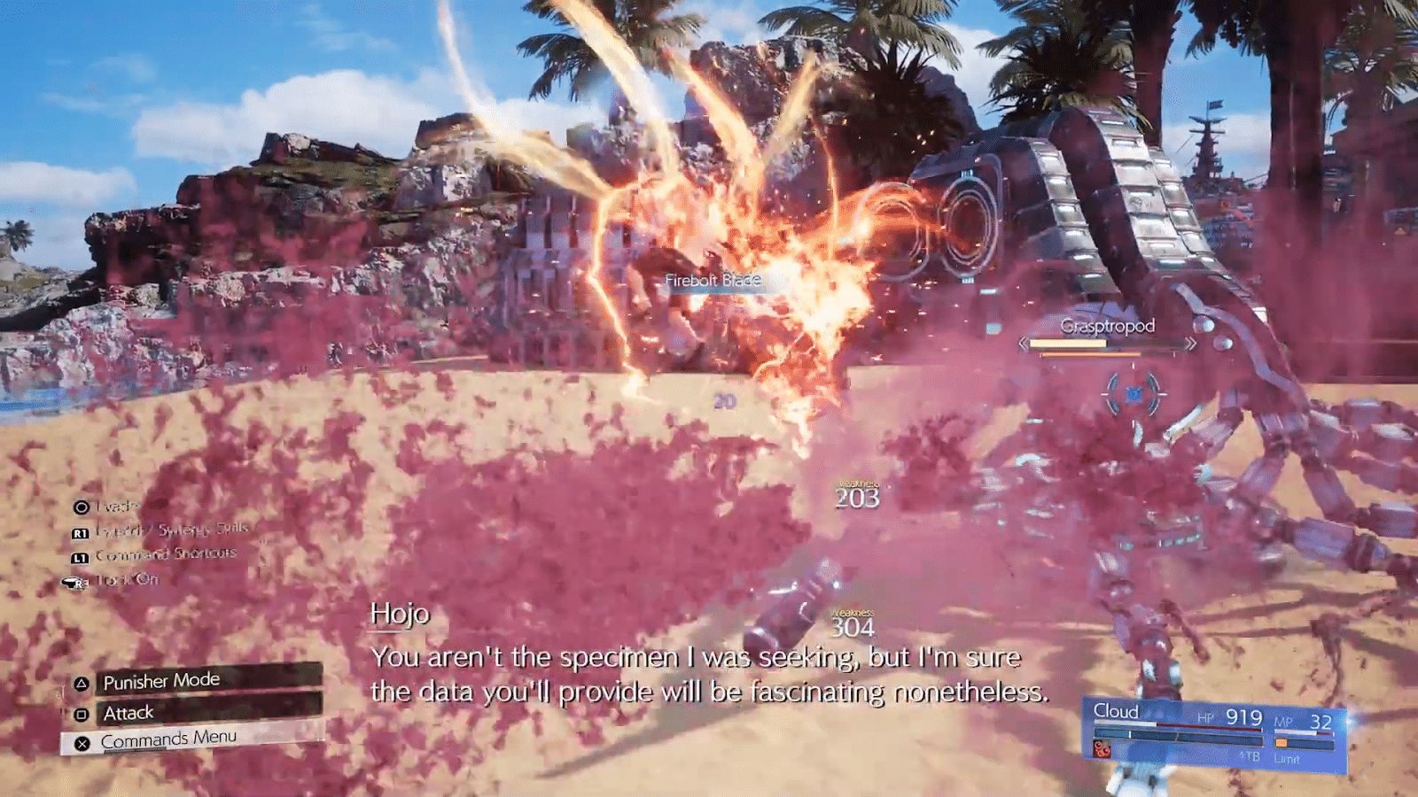 Grasptropod Poison in Final Fantasy 7 Rebirth 