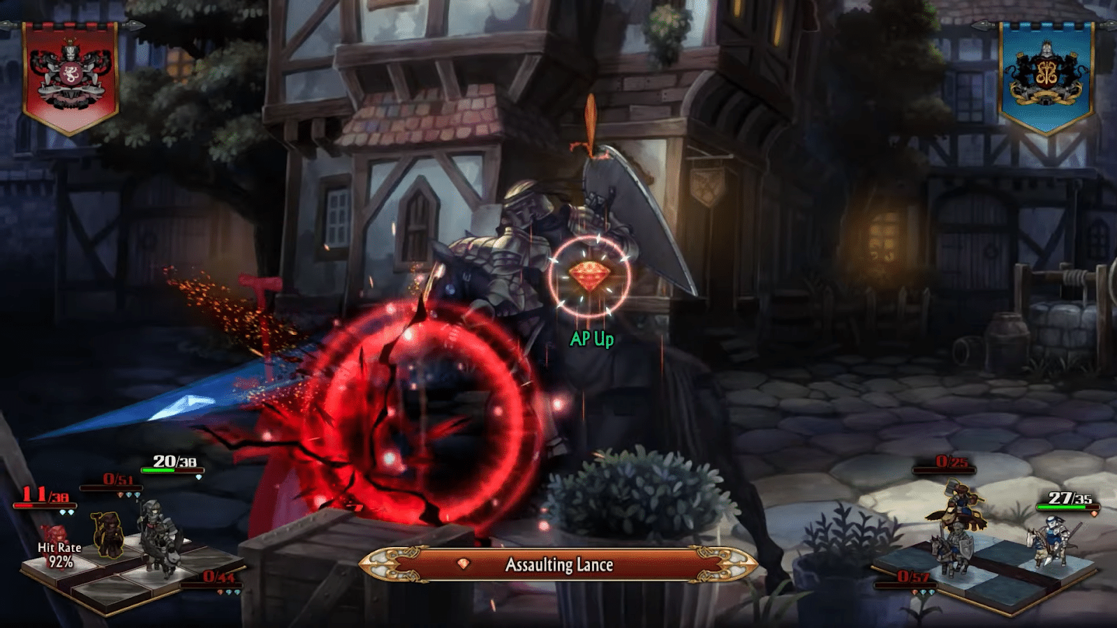Knight Combat in Unicorn Overlord