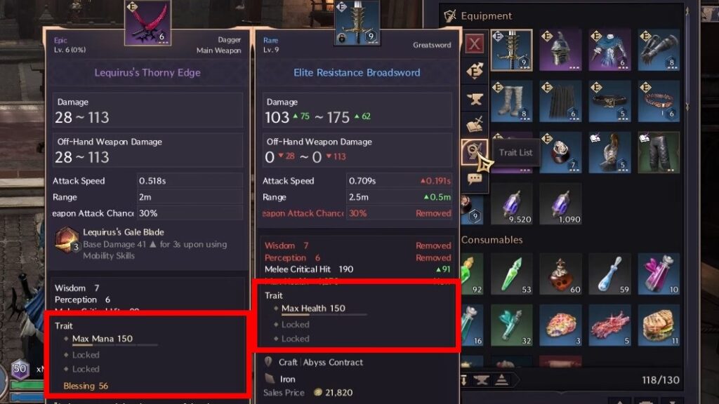 Throne and Liberty: How to Unlock, Use and Extract Traits - Basics