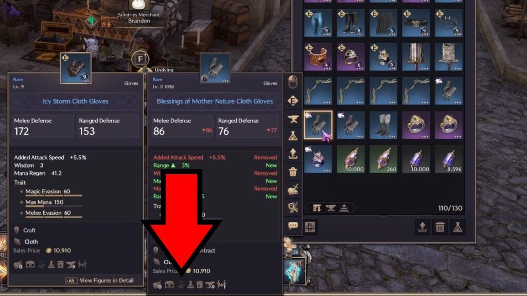 Example of an unmarketable item