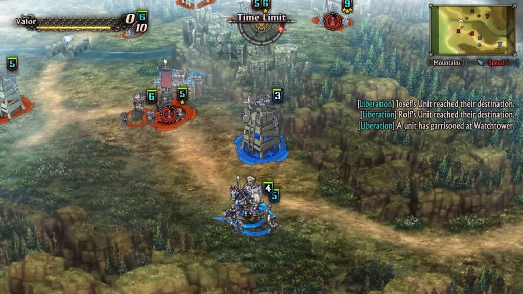Hunters on a tower