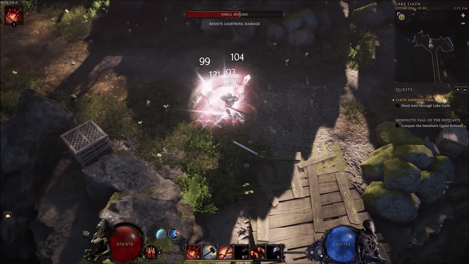 Combat in Last Epoch