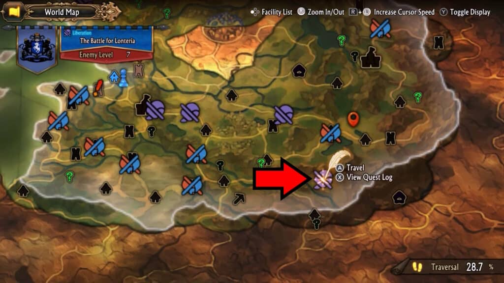 The Battle of Lonteria start