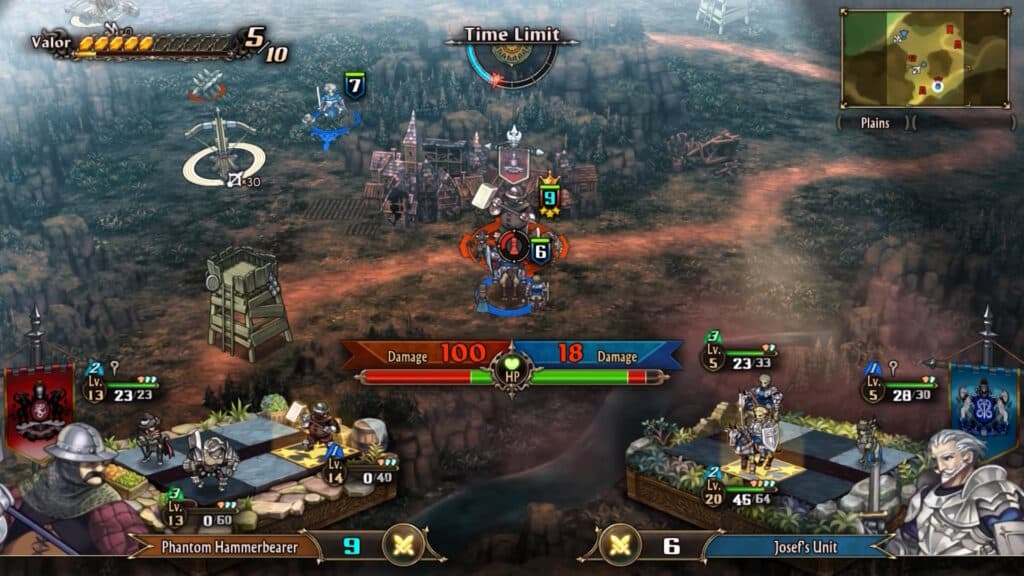 Fighting the boss of The Sigil’s Trial, Moderate I