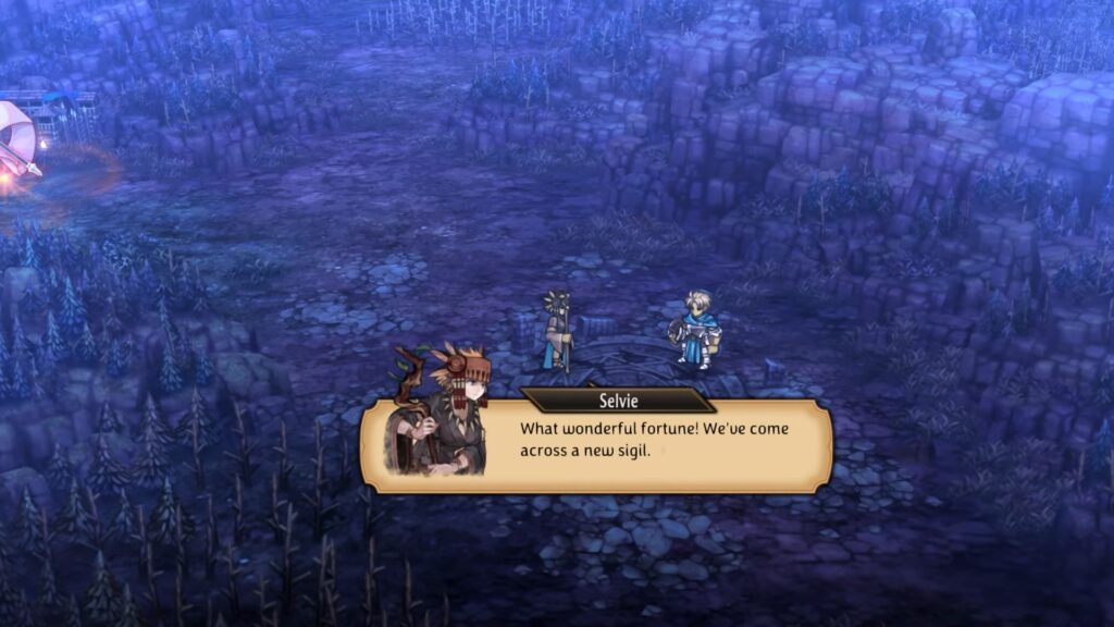 The player found a new quest by exploring