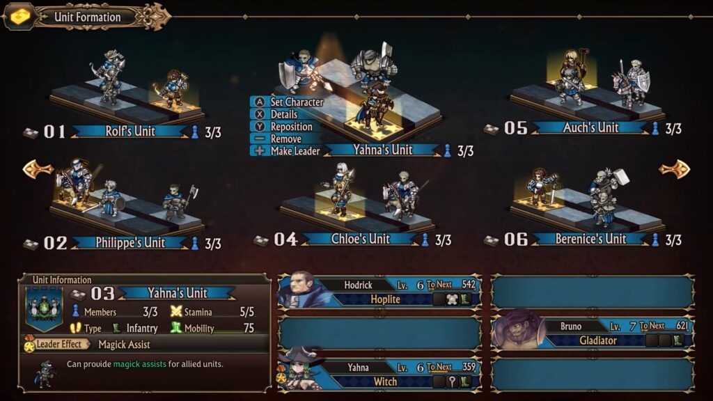 Unicorn Overlord Beginner's Guide - Classes and Units
