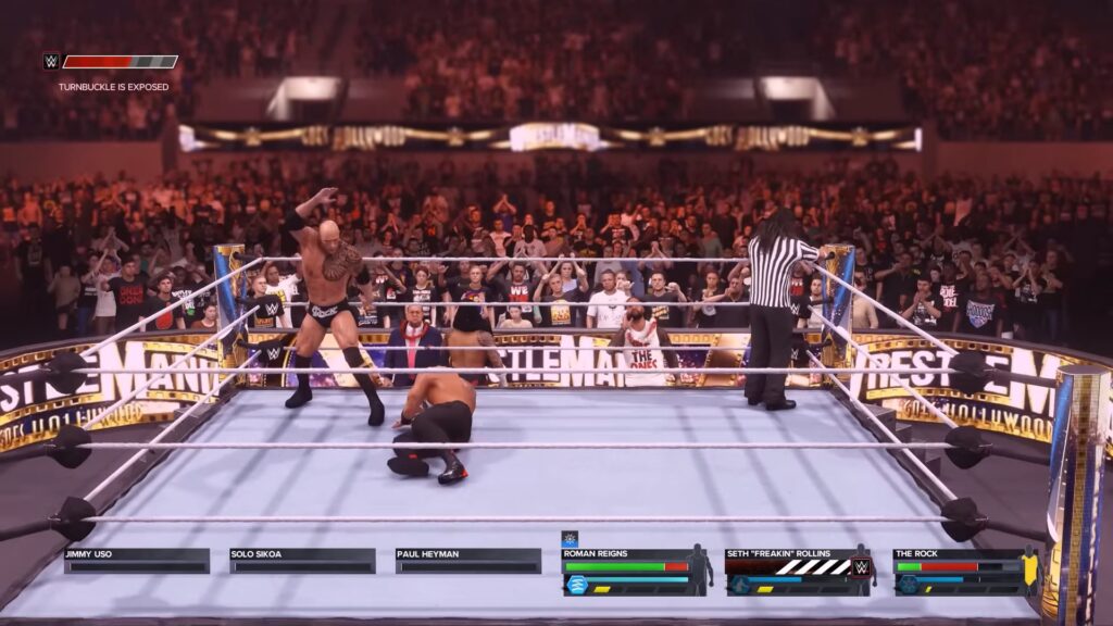 Slamming a carried opponent