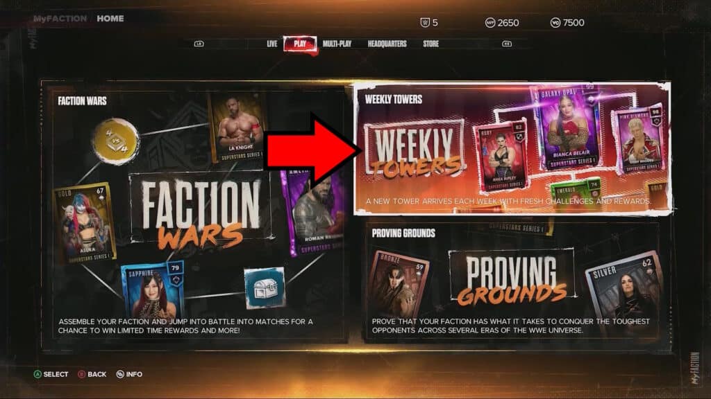 Weekly Towers game mode