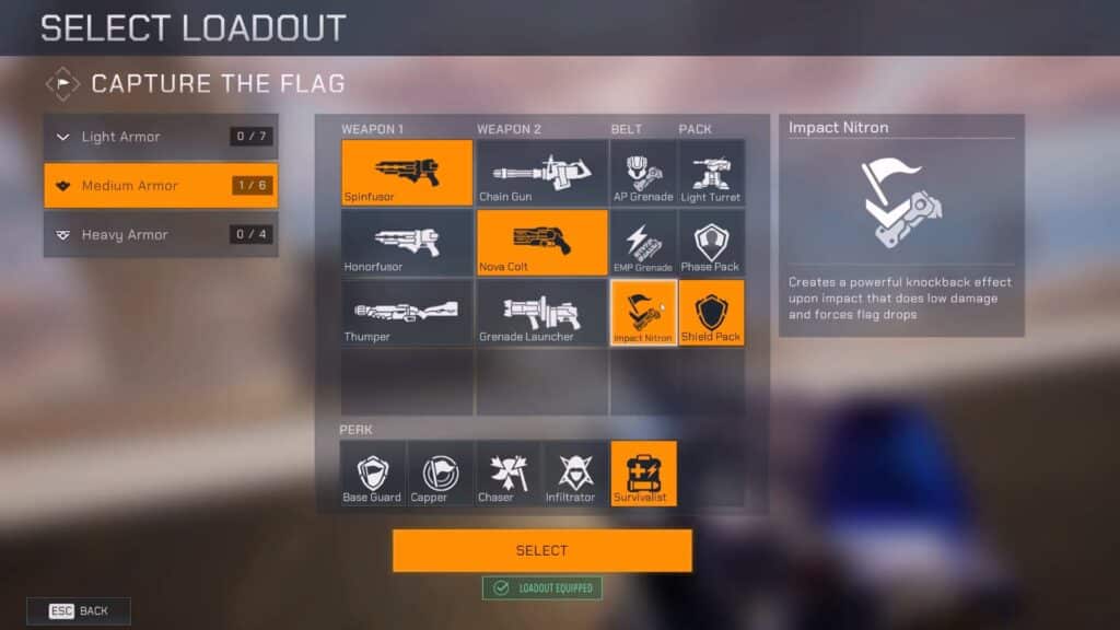 Impact Nitron equipment