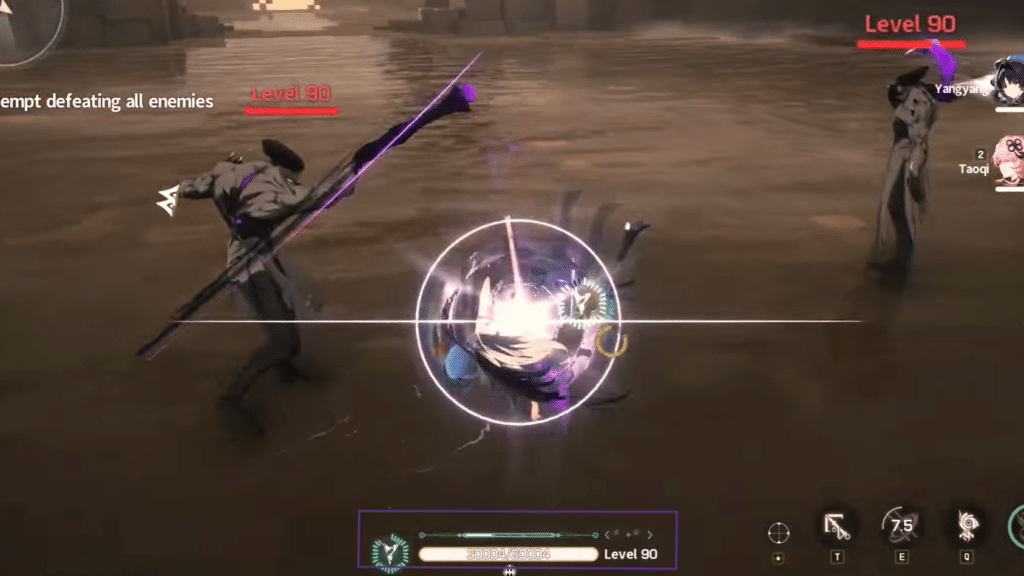 Wuthering Waves Gameplay Combat Battle Concerto Meter
