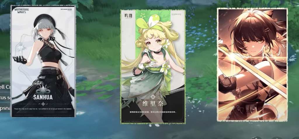 An example team for Rover will be, Rover as DPS, Sanhua as secondary DPS and Verina as support.