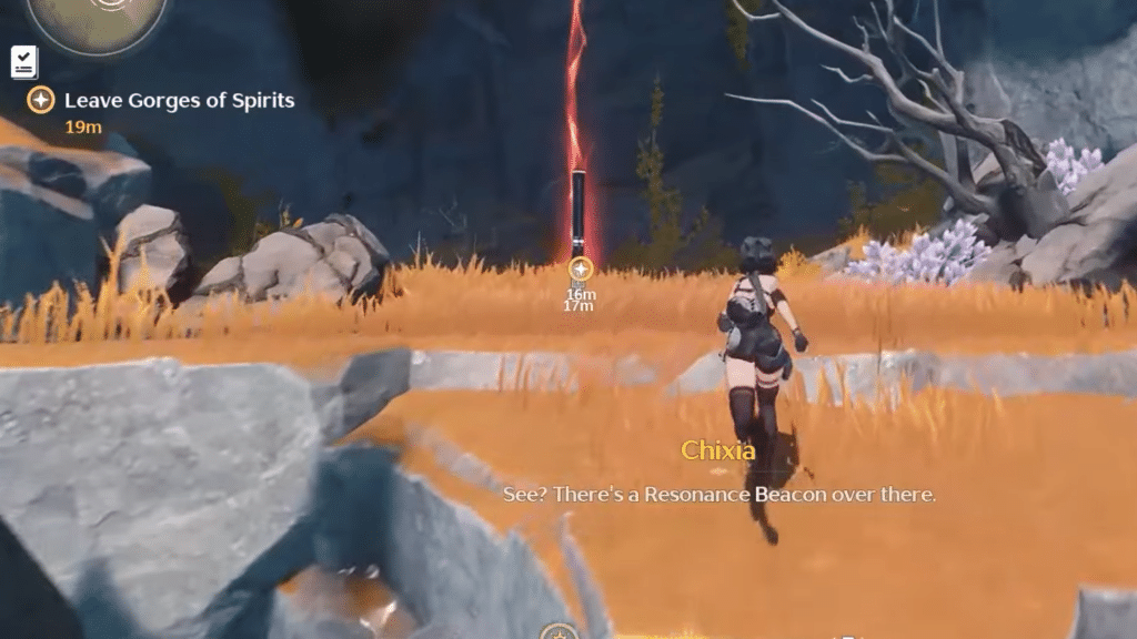 Wuthering Waves Gameplay Early Game Main Quest Gorges of Spirits