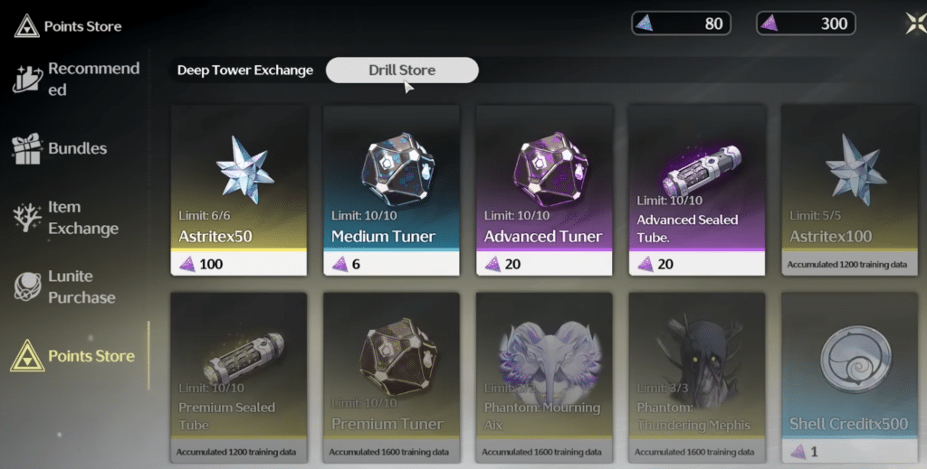 Going through the Tower of Adversity will earn you Hazard Records. Hazard Records can be traded for rewards like Astrite.