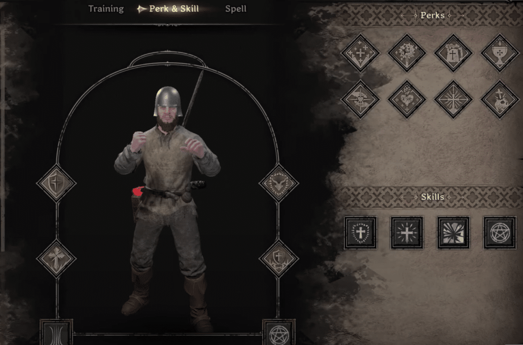 Overall character customization for the Cleric