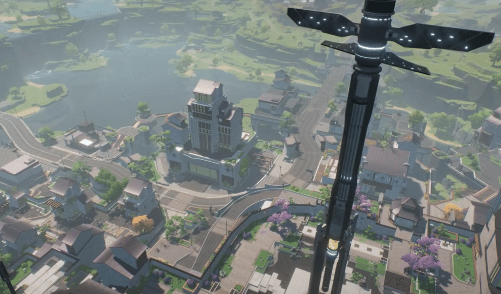 trailer footage showcasing the map of Wuthering Waves