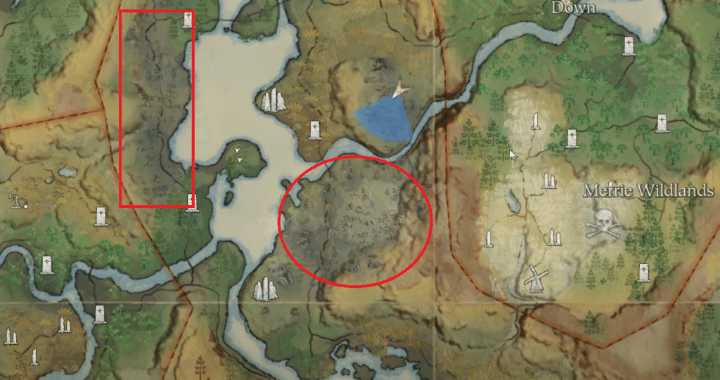 Location on Map 1