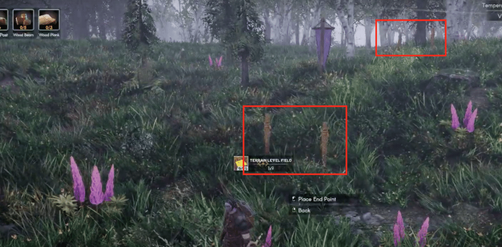 You can import ground from a higher or lower point.
