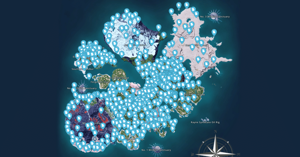 All Lifmunk Effigies - Palworld - Best Lifmunk Effigy Location Farm & Guide | Sakurajima Update
