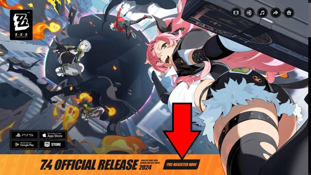 Pre-Register Button