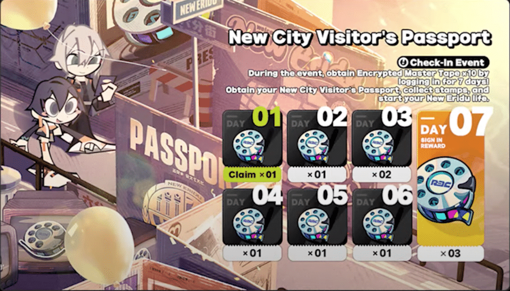 New City Visitor's Passport check in event