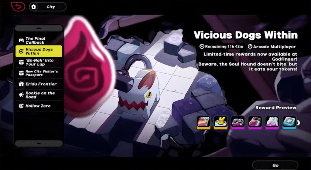 the Vicious Dogs Within arcade event