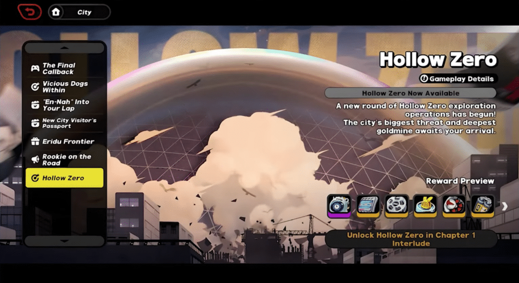 Hollow Zero gamemode