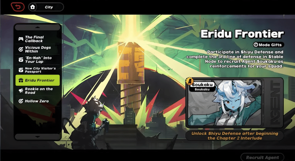 Eridu Frontier Event