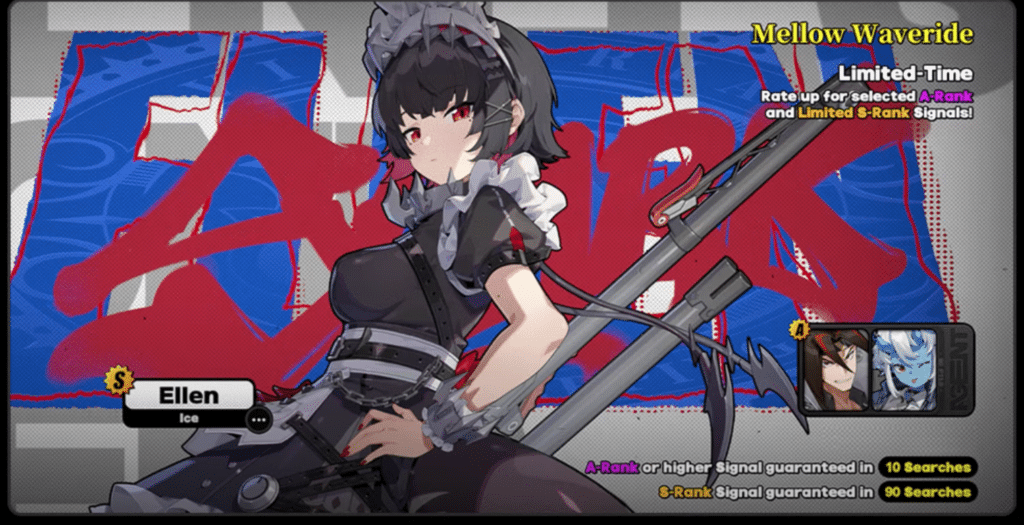 Ellen's Banner in ZZZ