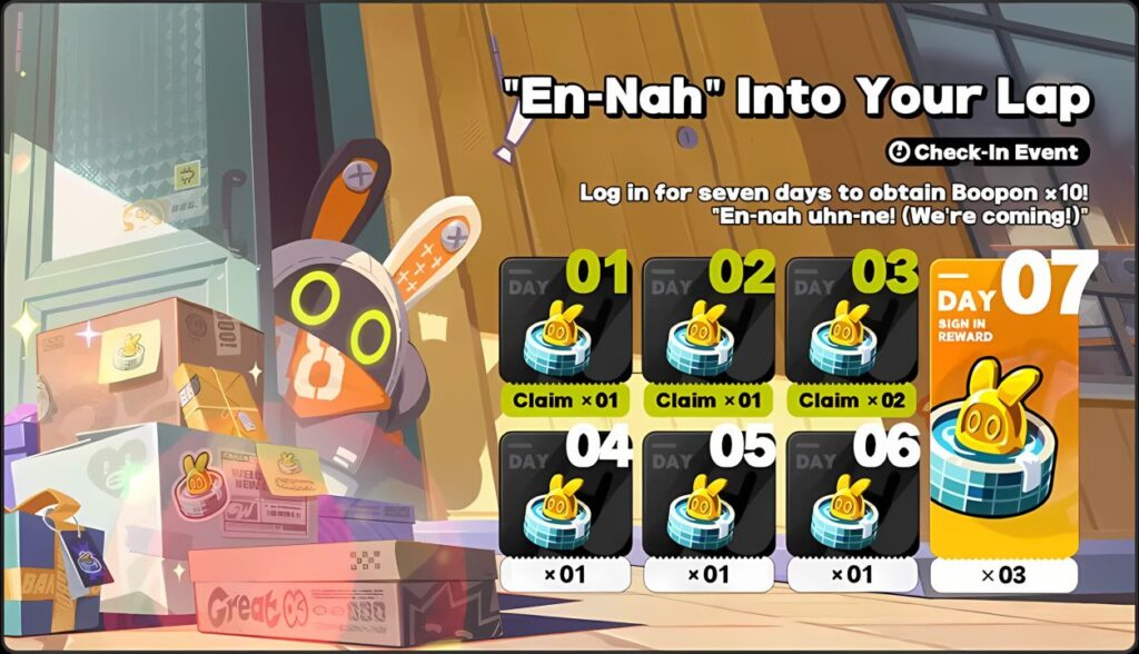En-Nah Into Your Lap event