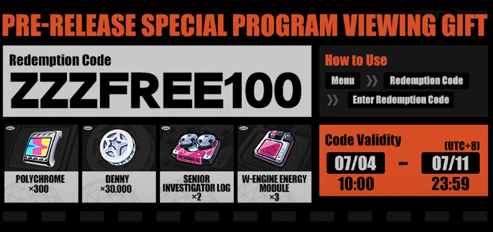 Pre-release Program - How to Get up to 350 FREE Pulls in Zenless Zone Zero Version 1.0