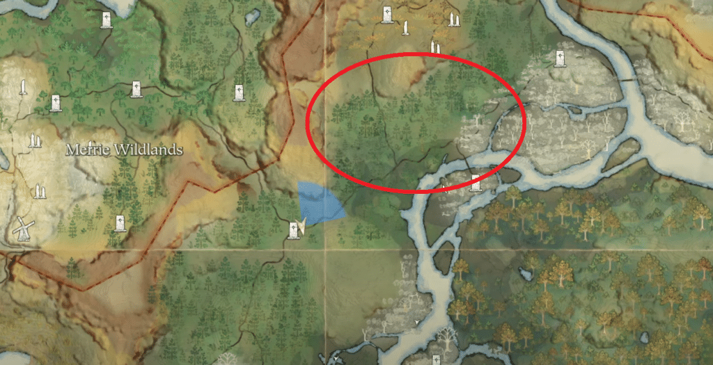 Location of NPCs