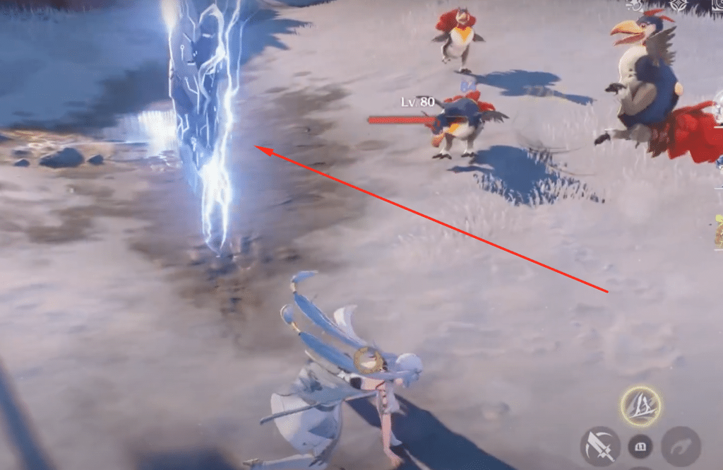 Thunder Wedge that Yuanwu spawns