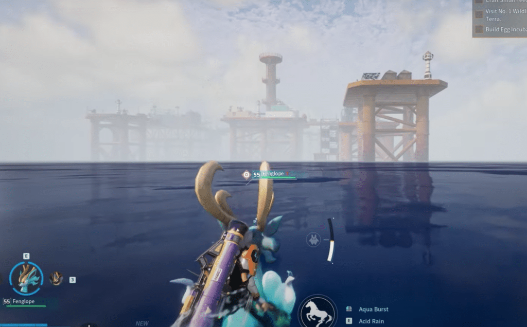 The Oil Rig in Palworld