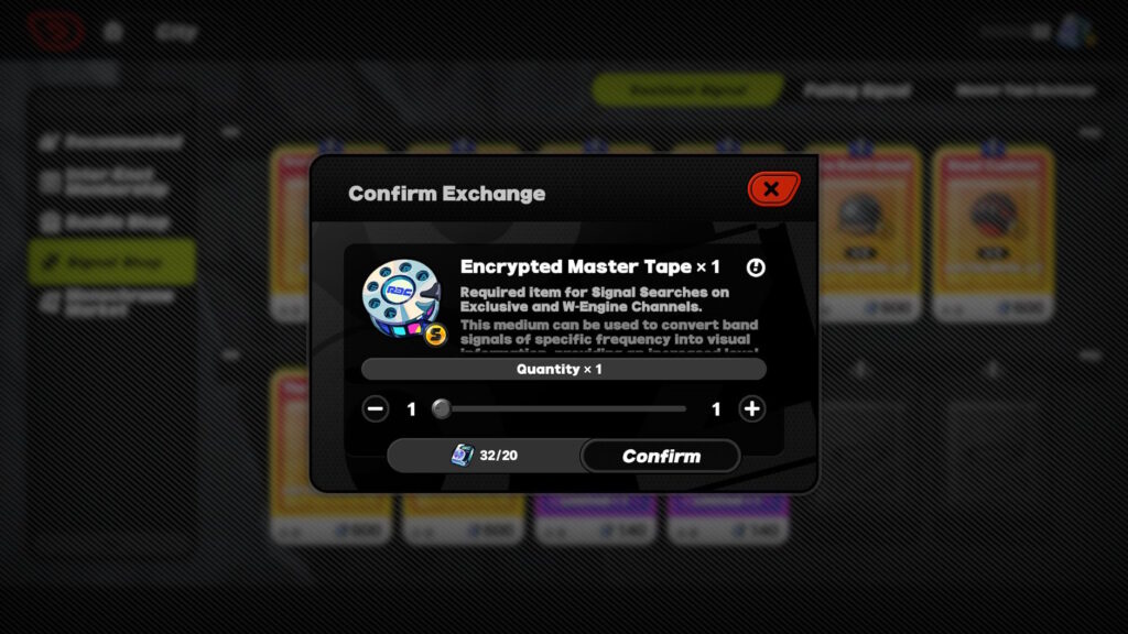 Encrypted Master Tape in the Signal Shop