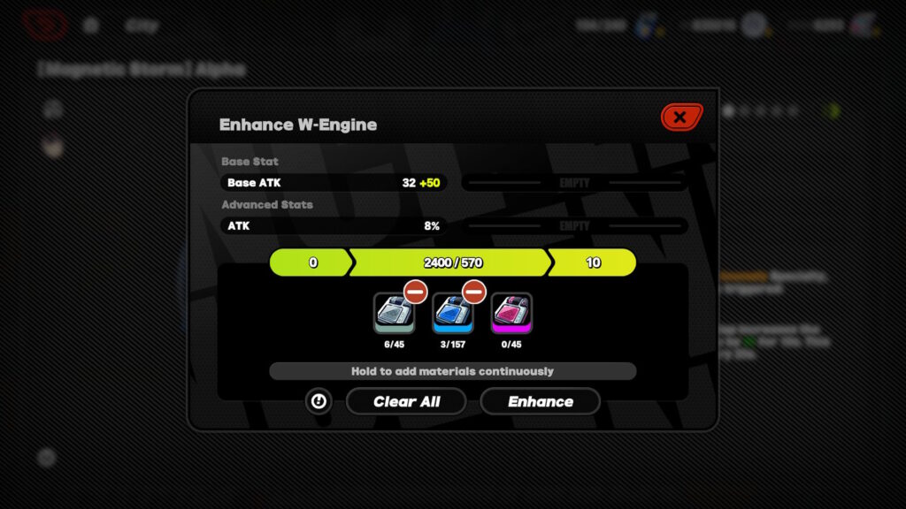 Leveling up a W-Engine | Zenless Zone Zero: W-Engines Complete Guide | Everything To Know