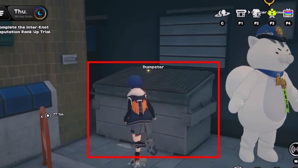 Dumpster by Officer Mewmew
