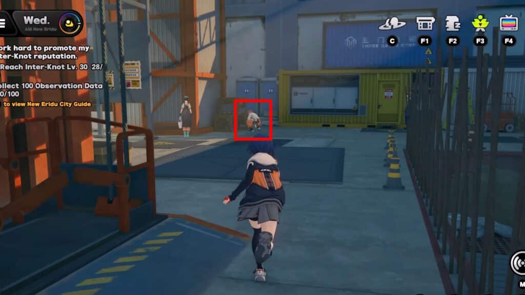 Kousaka squatting location
