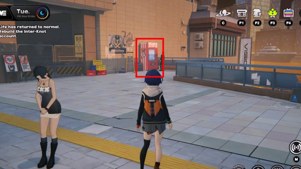 Vending Machine location