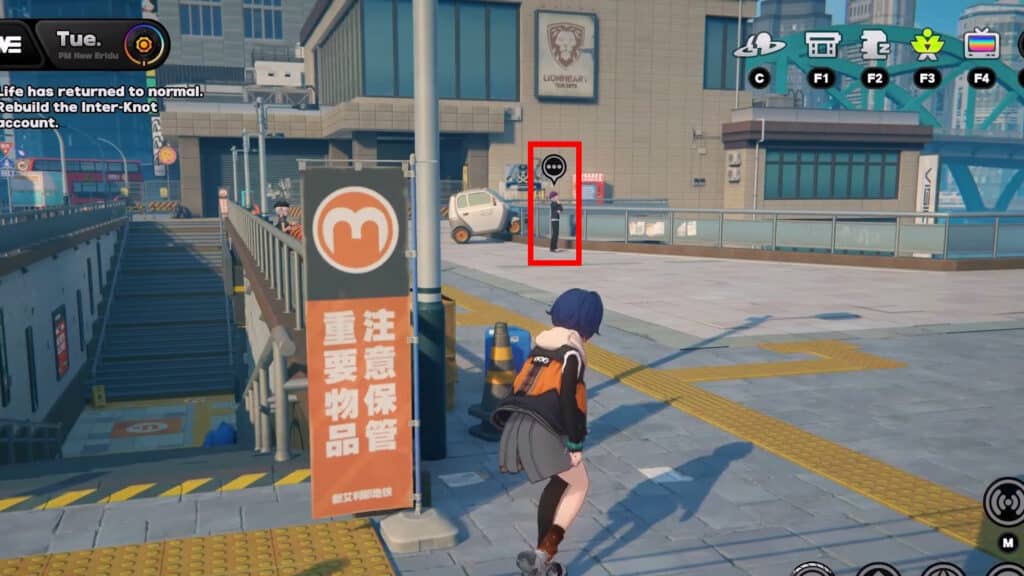 Magazine Stand location
