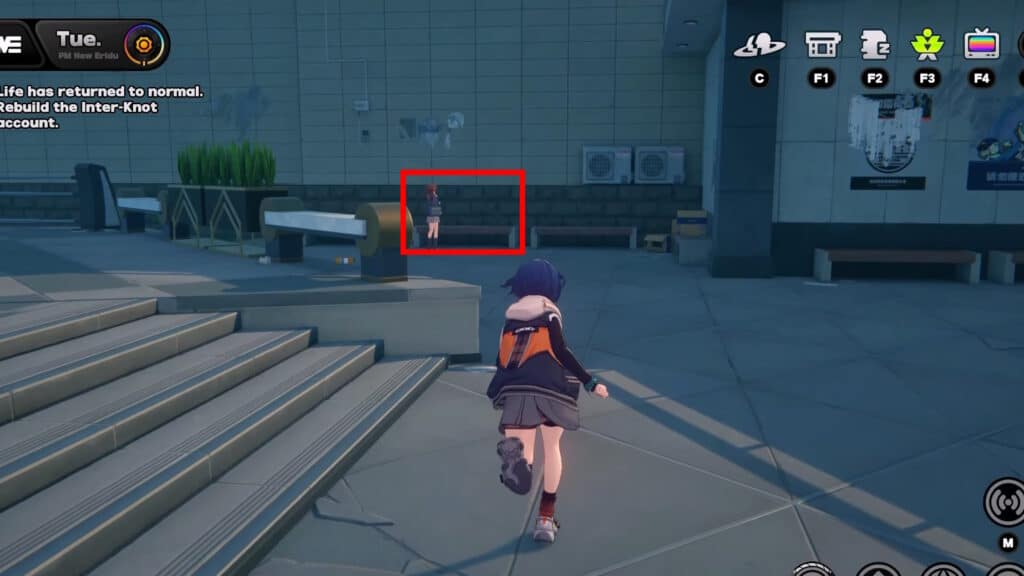 Plaza Bench | ZZZ: ALL 10 HIA Commemorative Coin Locations in Ballet Twins Road