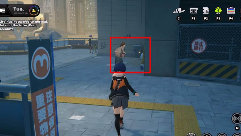 Old Lady and Ladder | ZZZ: ALL 10 HIA Commemorative Coin Locations in Ballet Twins Road