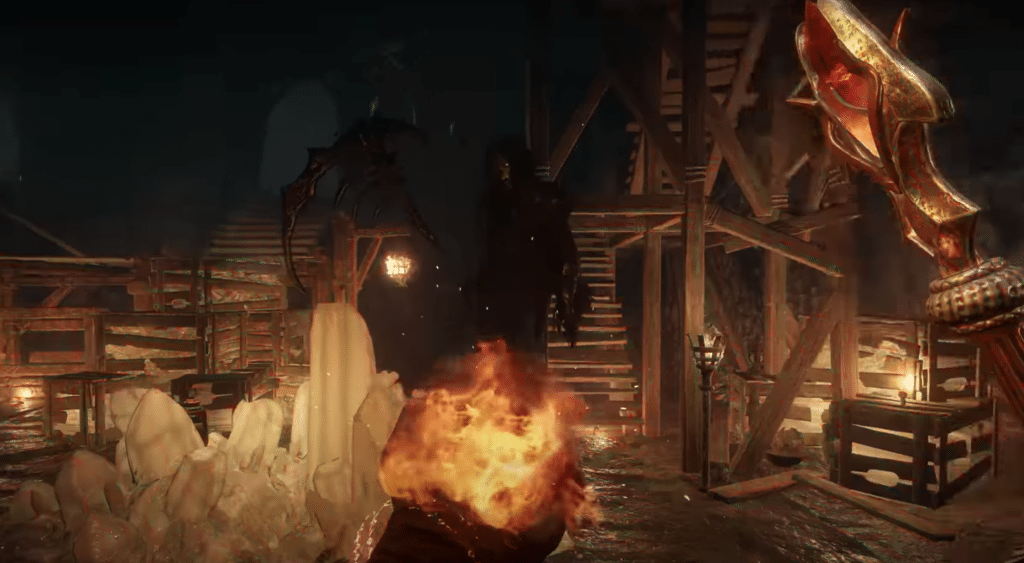Gameplay footage of combat in Dungeonborne.