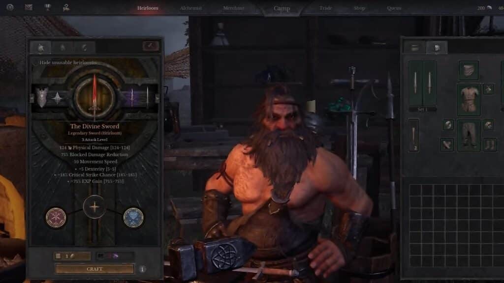 Legendary Heirlooms