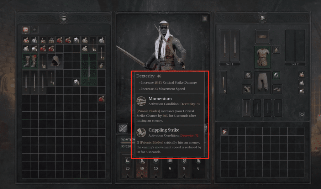How stats can effect your skills in this game