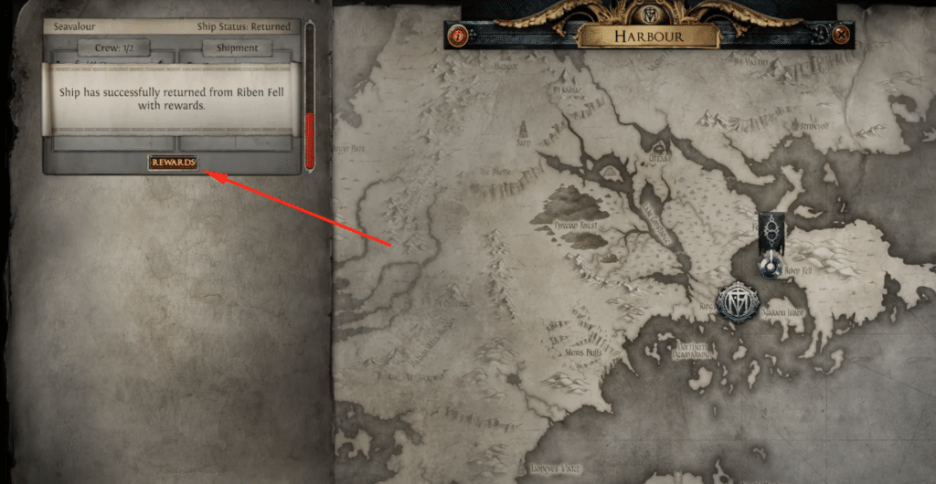 select the REWARDS option to view all of the rewards youve earned