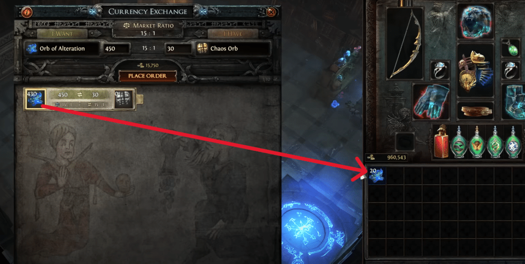 Retrieve your currency