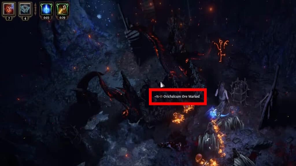 Orichalcum Ore Marked