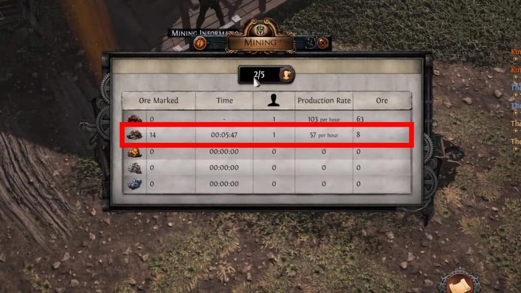 Orichalcum Ore Information