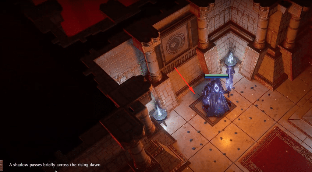 Switch that can be found at the Solaris temple